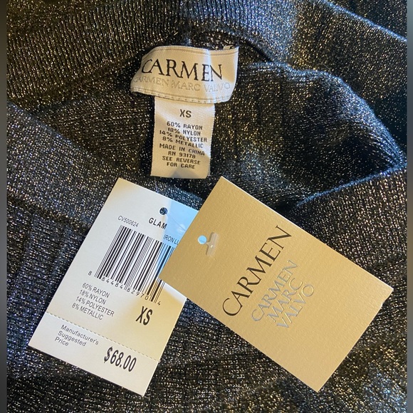 Blk/Silver Sexy & Elegant💕Photos don’t do justice to this glamorous skirt🎁 - Picture 7 of 13